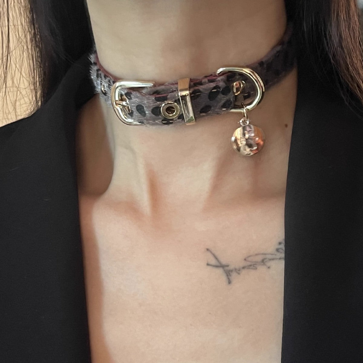 Sweet Cool Hot Design Punk Leather Neck Collar