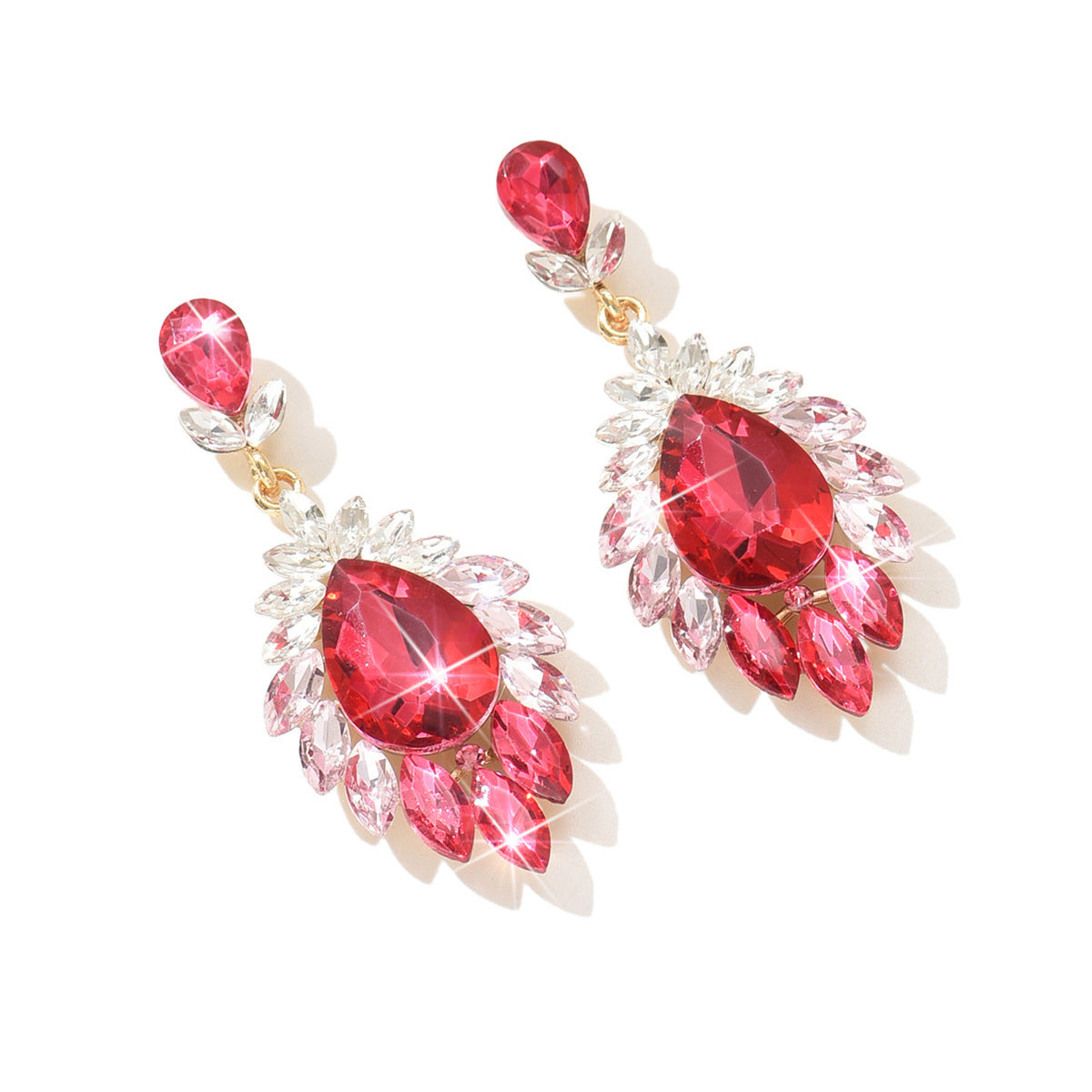 Water Drop Light Luxury High-grade Ear Earrings