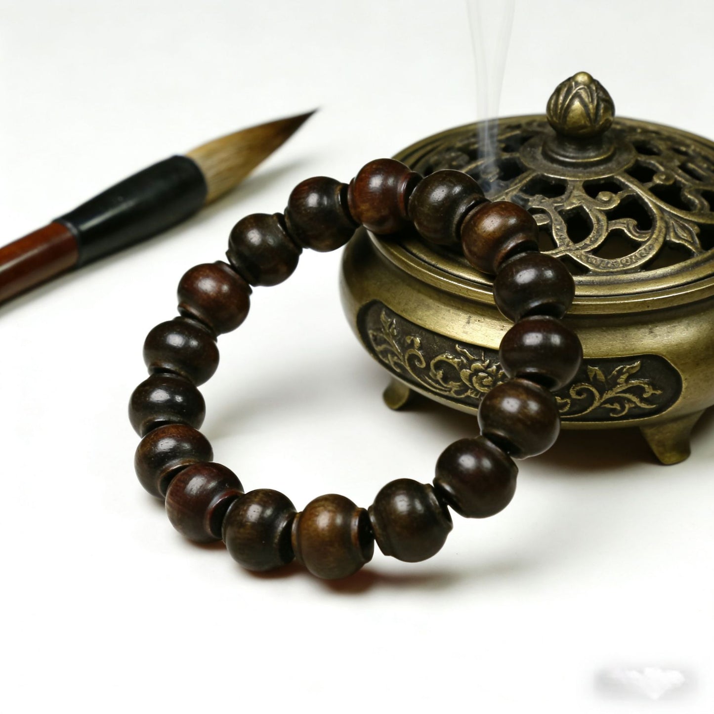 Bodhisattva Eaglewood Chacate Medicine Sink Lantern Bead Solid Wood Bracelets